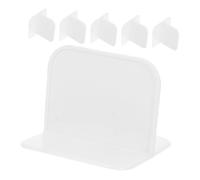 SEWOART 6 pezzi Stabilizzatori Adesivi per Box con Ventose Antiscivolo Ancoraggi Sicuri per Cancelli e Mobili Fissaggio Senza Forare per Protezione in Casa