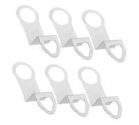 SEWOART 6pezzi Gancio in Metallo per Meccanismo Orologio da Parete Staffa di Ricambio Assortimento di Ganci per Appendere Orologi Gancio per Movimento Orologio Accessori per Orologi