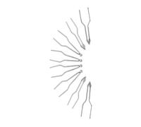 SEWOART 8 Pezzi Punte Ricambio per Pirografia in Punte Filo per Penna da Intaglio Legno Compatibili con Macchine per Pirografia ad Impedenza Adatte