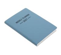 SEWOART Agenda 2027 A7 Blu in Carta e Pu per Studenti e Professionisti Gestione del Programma e Scrittura Scorrevole, Elegante e Portatile per Viaggi e Scuola