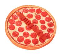 SEWOART Astuccio Portapenne Pizza in Tela Arrotolabile, Organizer per Matite da Disegno e Pennarelli, Custodia Leggera e Compatta per Scuola e Ufficio