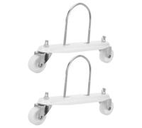 SEWOART Base Mobile con Ruote Antiscivolo per Stufetta Elettrica Olio Supporto Resistente alla Temperatura Staffa Rotante per Termosifoni Olio Facile Montaggio e Protezione Pavimenti