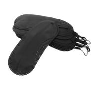 SEWOART Benda per Gioco da Tavolo Morbida e Oscurante gli Occhi, Set da 12 Pezzi con Cinturino Elastico Regolabile, Accessorio Festa e Riunioni Familiari, Maschera Nera Confortevole