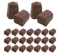 SEWOART Blocchi di Torba di Cocco per Coltivazione Fuori Suolo 30 Pezzi per Giardinaggio Substrato Alta Ritenzione Idrica e Ossigenazione per Crescita Radici Adatti a Semina e Innesti