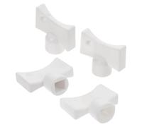 SEWOART Chiave Idraulica del Radiatore per Valvole di Spurgo Quadrata, Utensile Manuale Compatto per Rubinetto Acqua, Set 4 Pezzi per Manutenzione Termosifoni e Sistemi di Riscaldamento