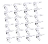 SEWOART Clip di Fissaggio per Paralume e Plafoniera da Soffitto in Pp Bianco, Set da 100 Pezzi, Accessori per Supporto Luce Interna Camera da Letto e Soggiorno, Resistente e Pratico