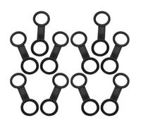 SEWOART Clip per Maschera Subacquea in Silicone 10pezzi Design Multifunzionale e Blocco Affidabile per attività di Immersione e Avventure Sottomarine