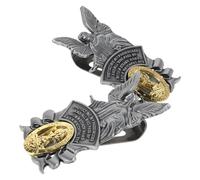 SEWOART Clip per Visiera Auto Ciondolo Angelo Custode in Metallo Resistente, Set da 2 Pezzi, Accessori per Sicurezza e Guida Consapevole, per Viaggi e Conducenti Familiari