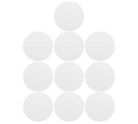 SEWOART Copertura Diffusore Luce LED in Acrilico Rotonda 4,5 Cm, Pannello Diffusore Retroilluminazione per Plafoniere Domestiche e Commerciali, Set 10 Pezzi Resistente e Facile