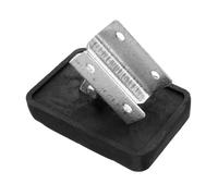 SEWOART Copripiedi Accessori Scala tampone pastiglie Gamba Sicurezza protettore Extra Bold Security Ladder Scaletta Piedi Stabilizzatore Mat Cuscino per scaletta Ferro da Stiro Silver