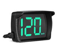 SEWOART Display Hud per Auto Compatto Tachimetro Digitale Km/h, Misuratore di Velocità Preciso e Spegnimento Automatico, Accessorio Cruscotto Plug And Play per Guida Sicura