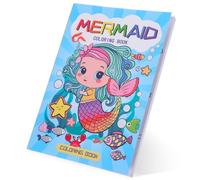 SEWOART Fun Coloring Book Mermaid Pages su Carta per Birthday e Classroom Activity