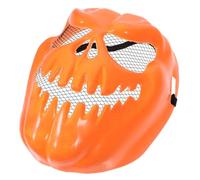 SEWOART Maschera Funzionale e Rinforzata Zucca Spaventosa in Plastica Pp Halloween per Feste e Performance di Ballo per Adatta per Uomo e Donna
