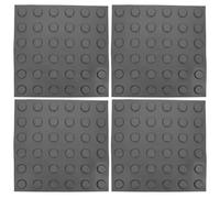 SEWOART Mattoni Ciechi Multifunzionali 30x30 Cm, Set Da 4 Pannelli Adesivi Per Pavimenti Da Patio, Resistenti e Stabili, Pratici Per Marciapiedi e Percorsi Tattili Per Persone Non Vedenti