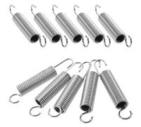 SEWOART Molla in Acciaio Inox per Potatore 10 Pezzi da Giardino | Argento Ricambio Facile da Installare e Riutilizzabile per Forbici Manuali e Potatori per Alberi