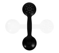 SEWOART Piastra Occlusiva Multifunzione 2 Pezzi Nero Bianco, Copertina per Esame Visivo, Strumento Oculare Leggero Bordi Lisci, Adatta per Ragazzo Ragazza e Adulti Uso Famiglia Scuola