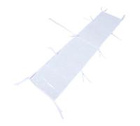 SEWOART Portable canopy gutter, pop-up canopy rain gutter trasparente da 4 metri, canale drenaggio acqua in tessuto per outdoor markets e camping trips