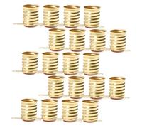 SEWOART Portalampada E10 in Rame Oro 50 Pezzi per Festa Scuola Decor, Base Lampada per Esperimenti Elettronici e Didattica Physics Fai-da-te