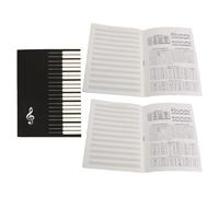 SEWOART Quaderno di Pentagrammi Quaderno Musicale per Pianoforte 3 Pezzi