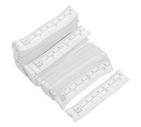 SEWOART Righello di Misurazione Doppia Scala Bianco 50 Pezzi in Carta 150cm Portatile e Resistente per Misurazioni Precise del Corpo in Edilizia e Decorazione