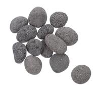 SEWOART Sacchetto di Pietra Lavica Barbecue Decorativa per Fire Pit e Hearth, Distribuzione Efficiente del Calore, Riutilizzabile, per Outdoor e Camping