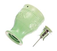 SEWOART Scatola Bruciatore Per Moxa in Ceramica Scatola Per Moxa Portatile Per Terapia Di Raschiamento E Agopuntura Set Di Moxibustione Ergonomico E Isolante Termico