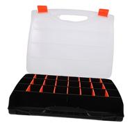 SEWOART Scatola Portaoggetti Divisa Per Ferramenta in Plastica Con Divisori Organizer Per Piccole Parti Con Coperchio Trasparente Per Dadi Bulloni Viti E Piccola Ferramenta