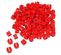 SEWOART Segnataglie per Appendiabiti Rosso in Plastica 100 Pezzi per Codifica Taglie Abbigliamento Perfetti per Shopping e Armadio