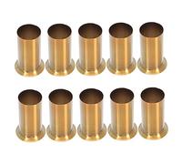 SEWOART Set 10 Pezzi Manicotti in Ferro Antiruggine per Base Lampadari, Copribase per Lampada a Sospensione Cristallo, Guarnizioni Flangiate Decorative per Candelabri da Interno