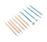 SEWOART Set Strumenti per Ceramica Penna Scriba E Stilo Doppio estremità per Argilla E Legno Kit Completo per Progetti Creativi E Lavorazione Materiali