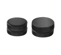 SEWOART Silenziatore Magnetico Nero 4pezzi Attacco Sicuro per Campanacci e Strumenti Musicali Adatto a Diversi Tipi di Campanaccio