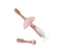 SEWOART Spazzolino Per Bambini Raschietto in Silicone Gengive Pulitore Spazzolino Lingua Set Cartone Animato Bambino