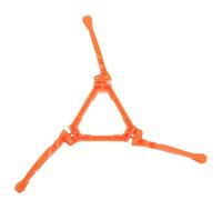 SEWOART Supporto Pieghevole Portatile per Serbatoio di Gas da Campeggio, Staffa Stabilizzatrice in Plastica ABS per Taniche Cilindriche, Treppiede Compatto per Piazzole all’Aperto