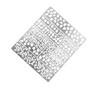 SEWOART Vernice a spruzzo Modello del Serbatoio schemi di Stencil di journaling Stencil incisioni mimeti Modello di verniciatura Spray Mimetica Modelli di Design Mimetico Silver