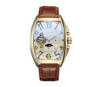 Sewor orologio Business Dress Tonneau Moon Phase da donna Mechanical self Wind