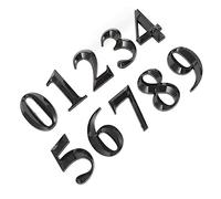 Sewroro 10 pezzi Adesivi Numerici e Ufficio Targhetta Numero Autoadesiva con Design e Finitura Facile da Applicare su Superfici Lisce come Porte e Postale