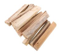 Sewroro 10 Pezzi Ceppi di Legna da Ardere Essiccata in Forno 22 Cm per Bracieri Portatili, Legna per Cucinare e Grigliare, per Falò, Forni Pizza e Affumicatura All’aperto