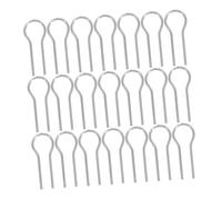 Sewroro 100 Pezzi R Type Hanging Burning Pins in Tungsten Wire Heat Resistant Pottery Kiln Tools for Ceramic Jewelry DIY Craft Precision Crafted for Easy Firing