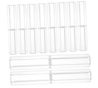 Sewroro 10pezzi Astuccio Trasparente Per Penne Vuoto Scatola Regalo Per Penne in Acrilico Espositore Singolo Per Matite Contenitore Per Pennarelli Astuccio Portapenna Per Ufficio e Casa