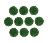 Sewroro 10pezzi Sfere d in Miniatura Decorazioni Vegetali Artificiali Per Tavoli Sabbia Case Delle Bambole Paesaggi Ferroviari Diorami Micro Paesaggi e Centrotavola