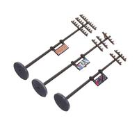 Sewroro 1set Decorazioni Microlandscape Con Modelli Di Della Luce Per Tavolo Ornamenti Da Giardino Accessori Per Scene Di Costruzione Treni Decorazione Per Ufficio e Casa