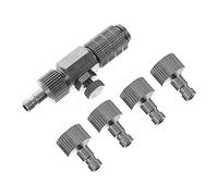 Sewroro 1Set Raccordi per Aerografo con Connettori Maschili Accoppiatore Facile da Usare e Resistente per Pittura Ceramica e Body