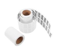 Sewroro 2 Etichette Numeriche Adesive per su Etichette per Magazzino Resistenti e Versatili per Logistica e Produzione