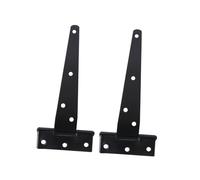 Sewroro 2 pezzi Cerniere Ferro Zincato Resistenti e Silenziose per Porte Cancelli e Mobili Fissaggio Stabile con Vite Adatte per Uso ed