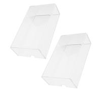 Sewroro 2 pezzi Copri Mouse Trasparente in Acrilico Resistente Protezione Antigraffio per Mouse da e Casa Accessorio da Computer