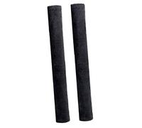 Sewroro 2 Pezzi Coprimaniglia Per Frigorifero in Materiale Morbido Antiscivolo, Protezione Per Pomello Porta Elettrodomestici Da Cucina, Compatibile Maniglie Rotonde e Sagomate, Colore Nero