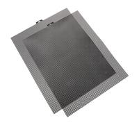 Sewroro 2 Pezzi Tessuto per Ricamo in Plastica Tessuto Rete Bianco Lavabile e Riutilizzabile Tessuti per Ricamo Manuale e Macchina
