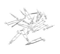 Sewroro 20 pezzi Charms DIY Medici Ciondoli Portachiavi Infermiera con Design Creativo Materiali Resistenti e Lucidi Regalo per Laurea in Infermieristica e Giornata Infermiere