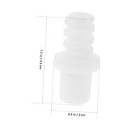 Sewroro 20 pezzi Connettore per Scopino Wc in Plastica PP Giunto Spirale Autobloccante per Riparazione e Fissaggio Facile Installazione e Connessione Stabile per Pulizia Efficiente