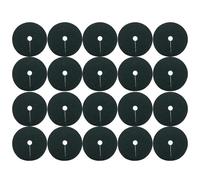 Sewroro 20 Pezzi Coperture Radici Alberi Tessuto Non Tessuto Rotondo 32 CM Barriera Pacciamante Traspirante per Giardinaggio Esterno Protezione Terreno Antierbacce